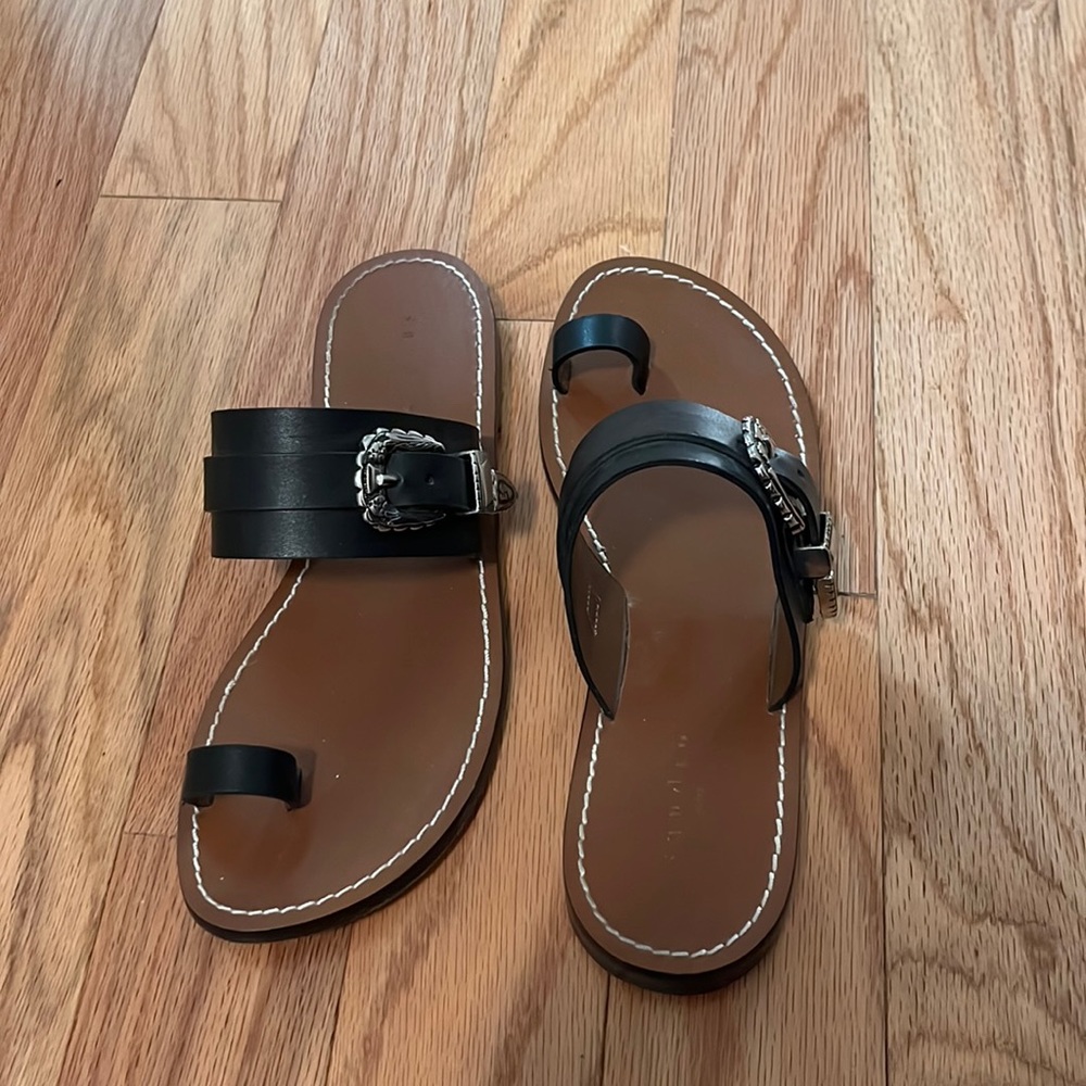 Barely worn Sandro sandals